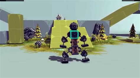 Funny dancing robot! - Besiege - YouTube