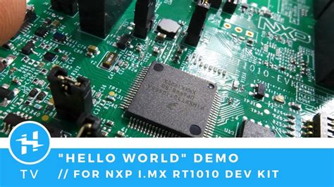 Nxp I Mx Rt Hello World Pt Youtube