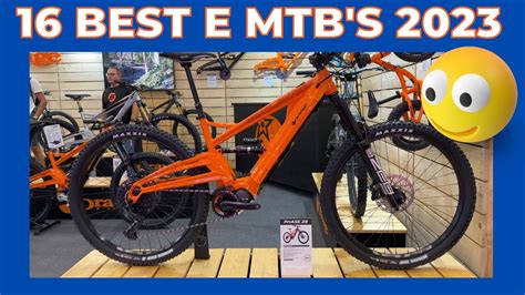 Best Electric Mountain Bikes For From The Eurobike In Detail