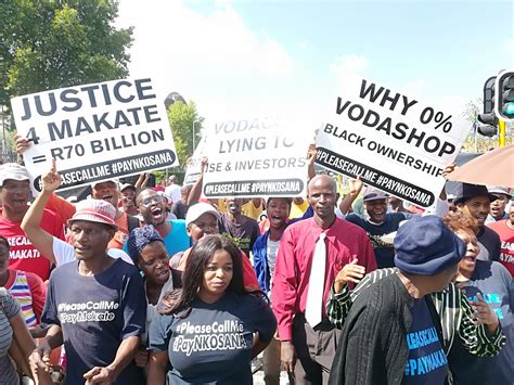 Protestors demand R70 billion compensation for inventor of please call ...