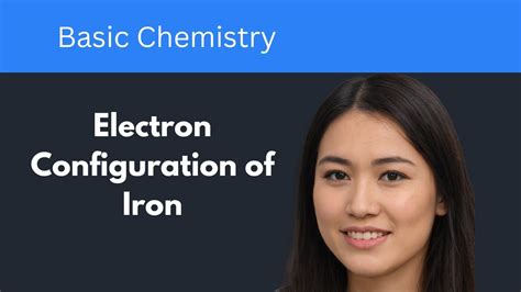 Electron Configuration Of Iron Ii Easy Quick Youtube