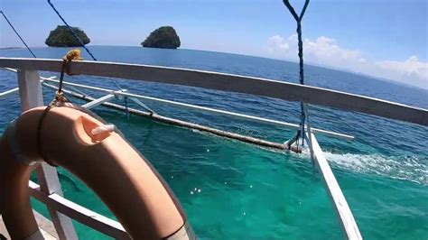 Boat Ride To Remote Island Naked Island Mindanao Philippines Youtube