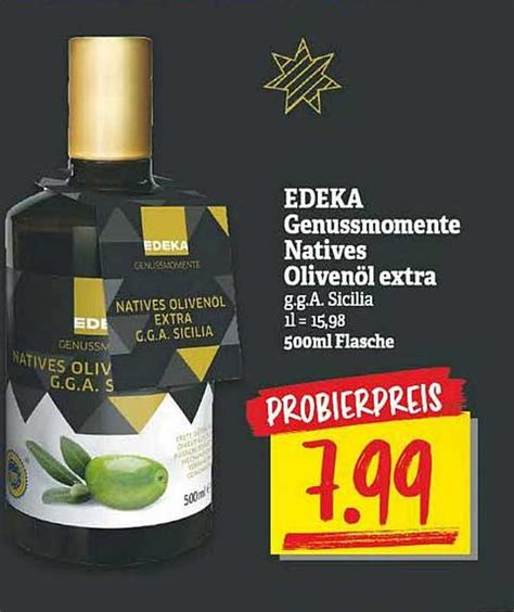 Edeka Genussmomente Natives Oliven L Extra Angebot Bei Np Discount