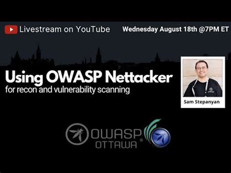 Owasp Ottawa August Using Owasp Nettacker Youtube