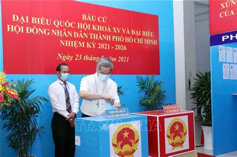 Bầu cử QH và HĐND Cử tri là đồng bào có đạo tại Thành phố Hồ Chí Minh