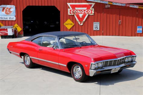 1967 Chevrolet Impala Bolero Red 283 V8 2 Speed Automatic For Sale