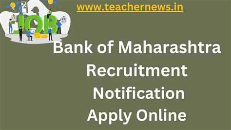 Bank Of Maharashtra Recruitment 2023 Notification To Apply Online At