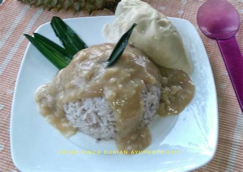 Resep Ketan Kinca Durian Oleh DapoerAy S Cookpad