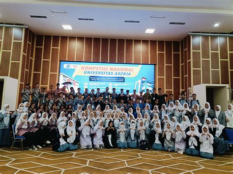 Universitas Adzkia Universitas Adzkia Sukses Selenggarakan Lomba