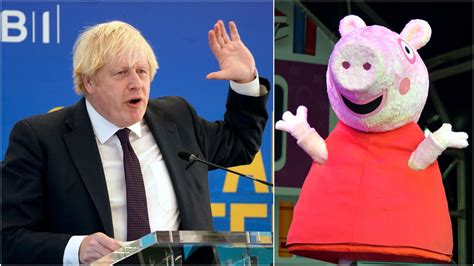 Ever Been To Peppa Pig World Boris Johnson Stumbles Through Bizarre