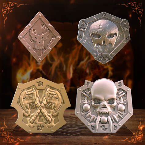 3d File Orc Set 3d Printable Coins Vol1 🪙・3d Printable Model To Download・cults