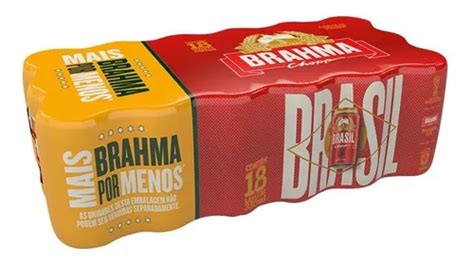 Pack Cerveja Brahma Chopp Pilsen 350ml 18 Latas MercadoLivre