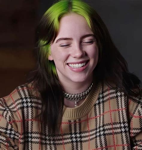 Pin By Ryan On Loml Billie Billie Eilish Green Hair