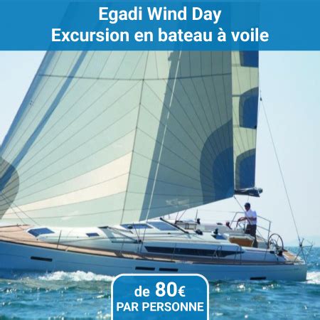 Egadi Wind Day Excursion en bateau à voile Excursions à Sciacca en