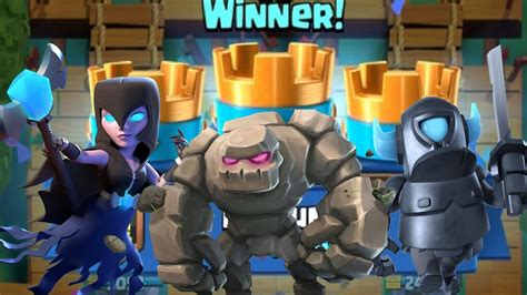 Best Golem Beatdown Deck Easy Crown Wins Win Rate Clash