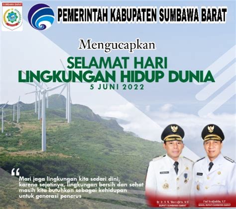 Iklan Ucapan Selamat Hari Lingkungan Hidup Dari Pemda KSB Penapewarta