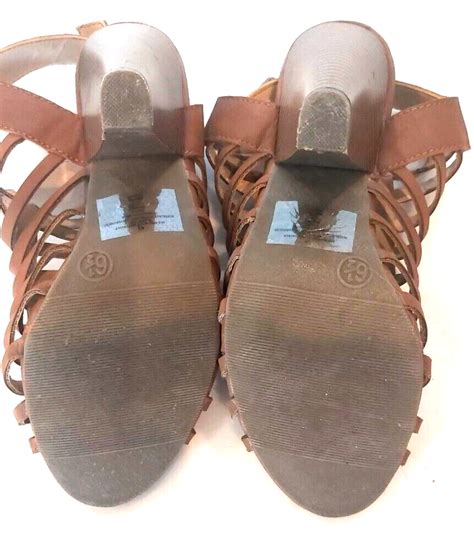 Mossimo Sandra Gladiator Style Strappy Sexy Heels Size 65 Ebay