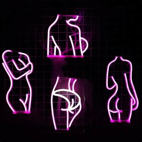 Wallwindow Display Hanging Led Sexy Hot Girl Beauties Neon Night Lights China Neon Light And