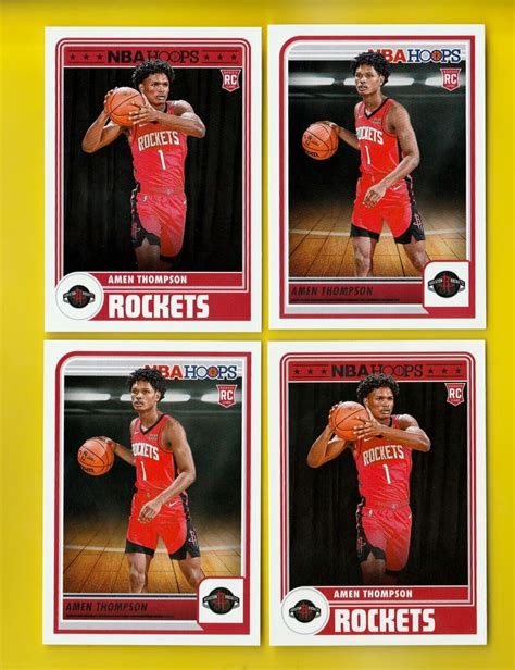 Nba Hoops Amen Thompson Rookie Card Lot Ebay