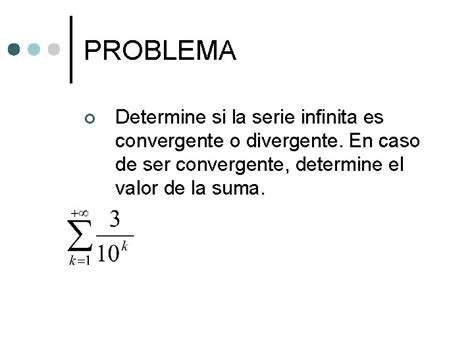 Unidad No 5 Series Y Criterios De Convergencia