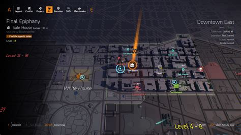 Map Travel Tom Clancys The Division 2 Interface In Game