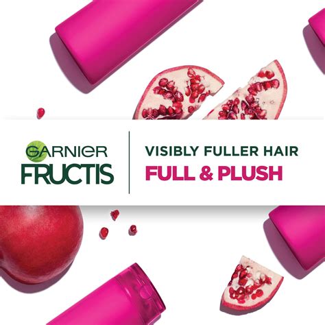 Fructis Full And Plush Fortifying Shampoo 370ml Garnier Ca