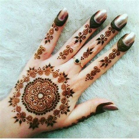 Best Round Mehndi Designs With Step By Step Tutorial