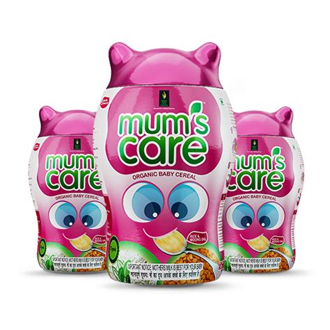 Mum's Care Rice and Moong Dal Organic Baby Cereal, 300gm (Pack Of 3