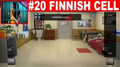 100 Doors Escape From Prison Level 20 Finnish Cell Complete Guide