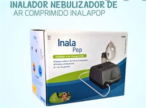 Inalador Compressor Inala Pop Portátil Bivolt Omron Mercado Livre