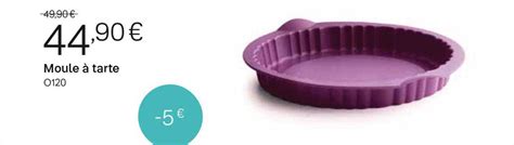 Promo Moule à Tarte chez Tupperware iCatalogue fr