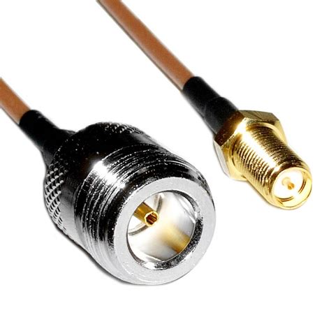 RG316 Coaxial Cable N Female To RSMA Female 20cm Cablematic