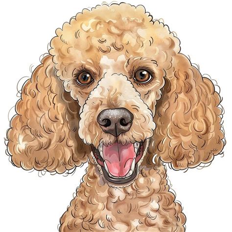 Playful Labrador Cartoon Premium Ai Generated Image