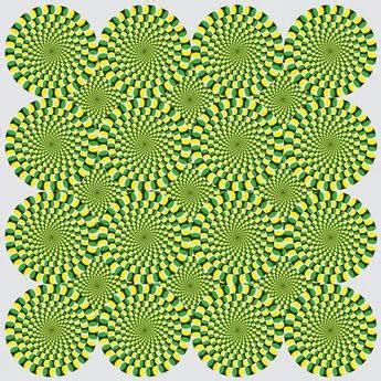 Moving Optical Illusions Brain Teasers