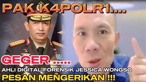 PAK K4POLR1 T4NGK4P MUHAMMAD NUH AL AZHAR SI PENIPU CCTV JESSICA WONGSO