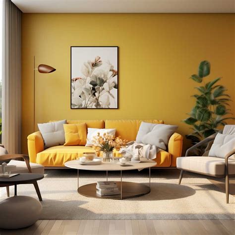 4 Modern Yellow Living Room Designs For A Sunny Interior • 333k