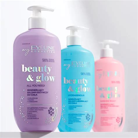 Eveline Beauty & Glow Moisturizing and Firming Body Lotion 350ml ...
