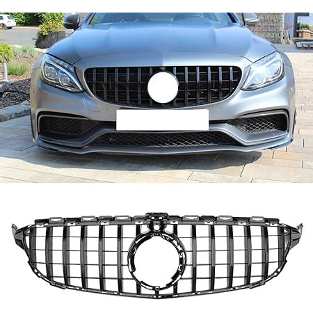 Amazon C Amg Style Front Grill Grille For Mercedes Benz C Class