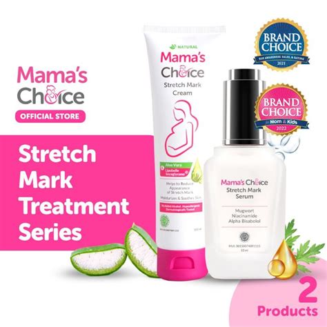 Jual Mama S Choice Stretch Mark Treatment Series Stretch Mark Cream