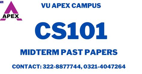 Cs Midterm Past Papers