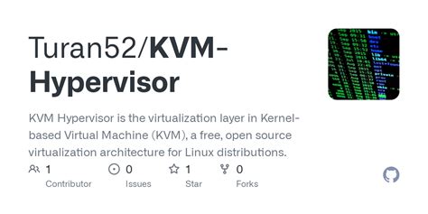 GitHub Turan52 KVM Hypervisor KVM Hypervisor Is The Virtualization