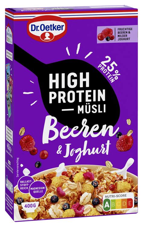 Dr Oetker High Protein M Sli Beeren Joghurt G Von Edeka F R