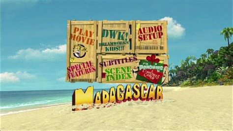 Opening To Madagascar Us Dvd 2005 Widescreen Youtube