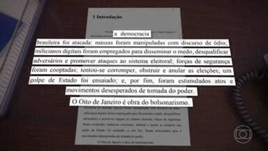 Jornal Nacional CPI dos atos Golpistas aprova relatório que pede