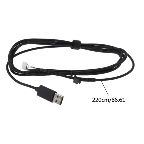 Replacement Durable Nylon Braided Usb Mouse Cable Grandado