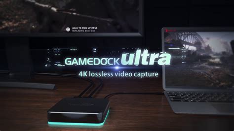 Ezcap Game Dock Ultra K Lossless Video Capture Youtube