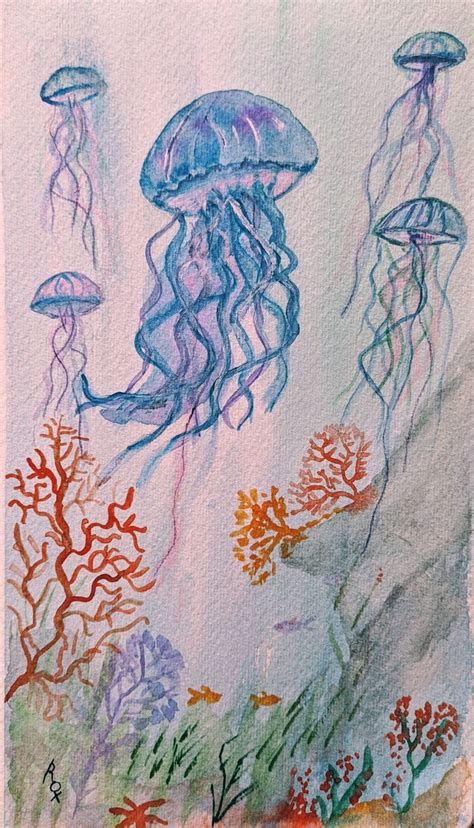 Jellyfish Art Drawings