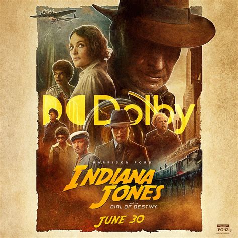 Affiche Du Film Indiana Jones Et Le Cadran De La Destin E Photo