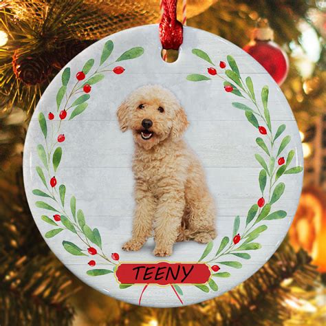 Goldendoodle Ornaments Custom Dog Ornaments Photo Pet Picture