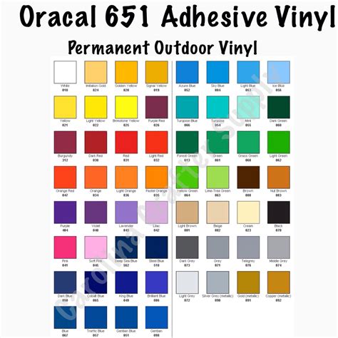 Oracal Printable Vinyl